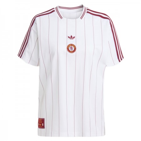 Jalkapallo Peliasut Aston Villa Terrace Icons 2025-26 Lyhythihainen